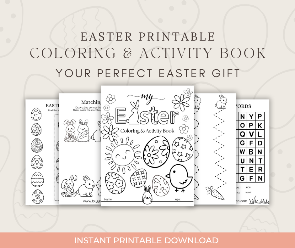 Easter Coloring & Activity Book