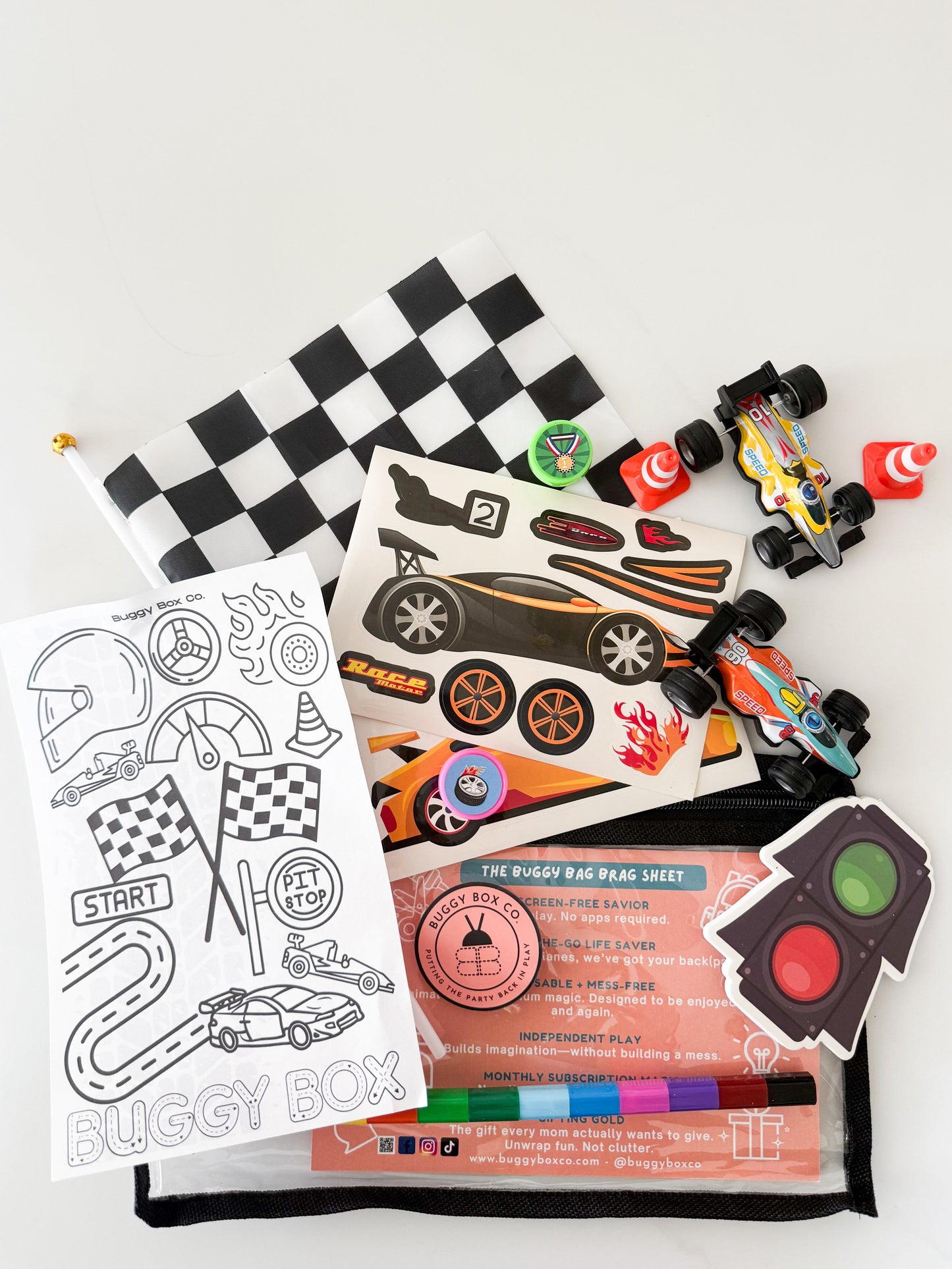 🏁 Race Car Buggy Bag