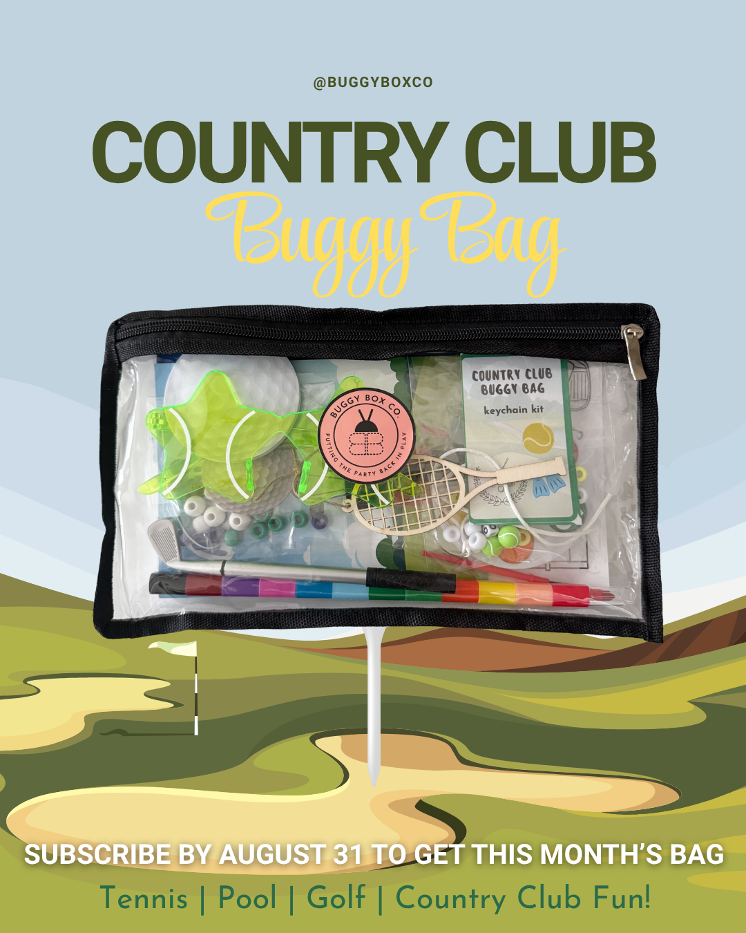 Country Club Buggy Bag ⛳️