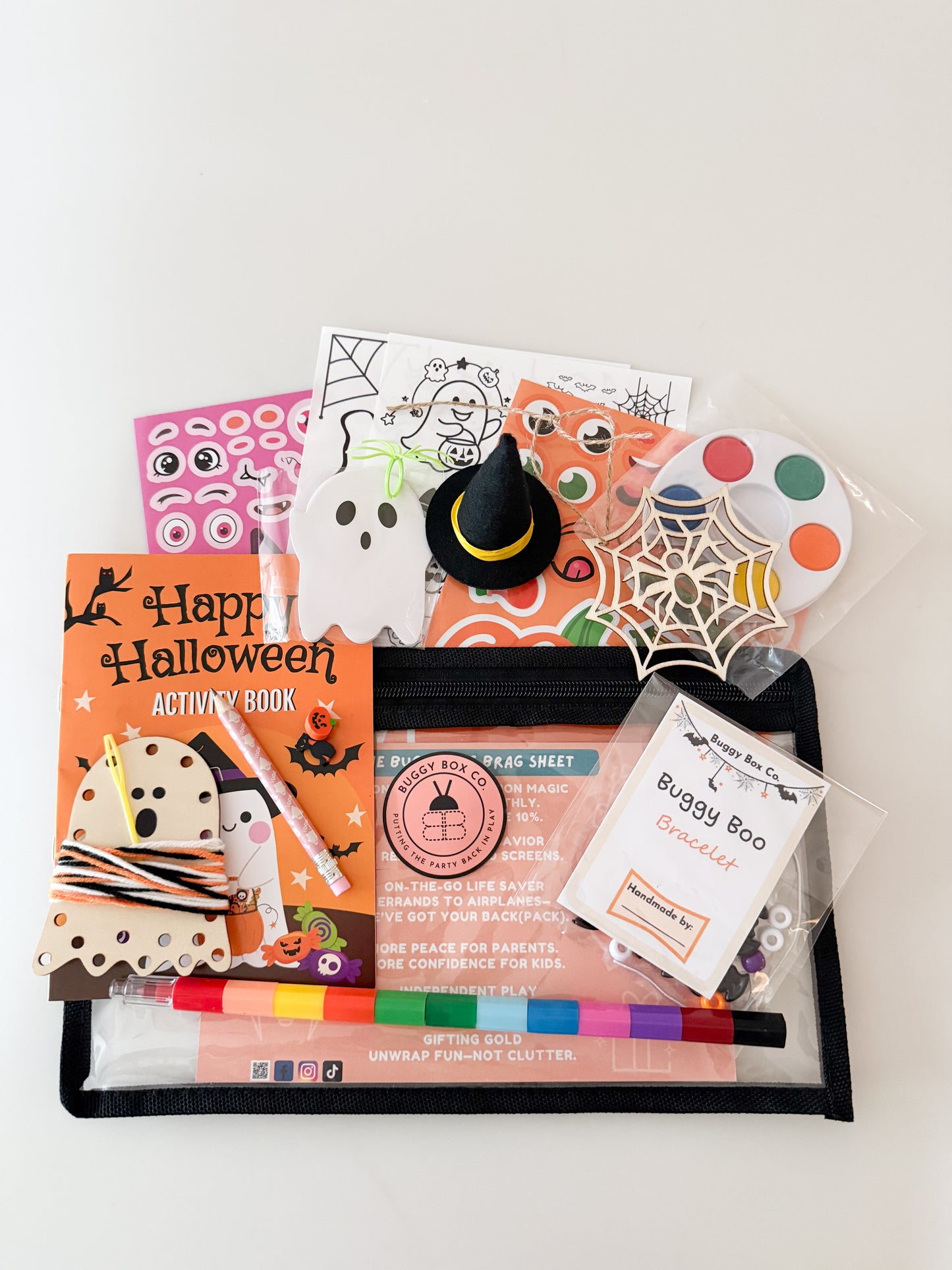 Buggy Boo Halloween Buggy Bag | Screen-Free Kids Activity Kit
