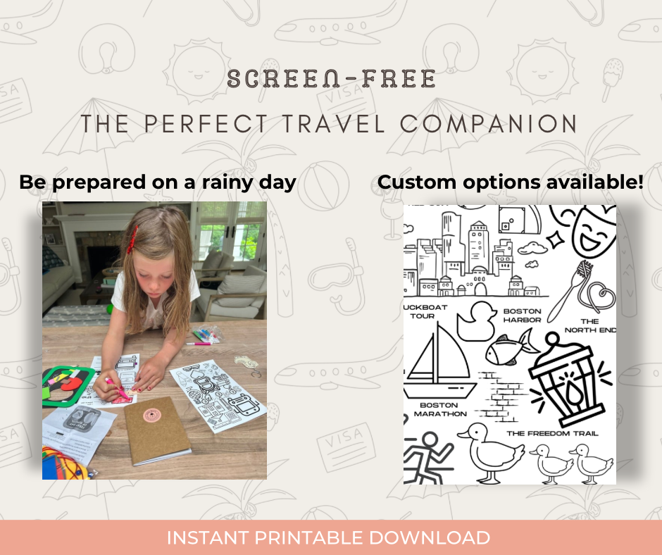 Valentine’s Day Activity Book for Kids I Printable Playbook I Screen-Free Valentine Activities I Instant Download