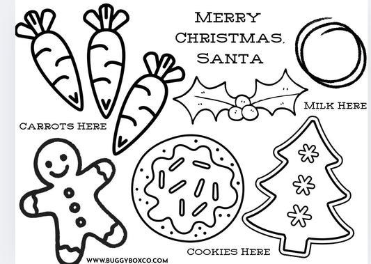 Santa Placemat