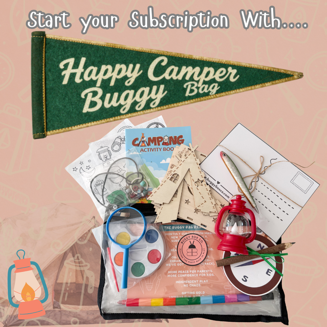 Buggy Box Co. Kids Activity SUBSCRIPTION - Monthly Screen-Free Craft Kits