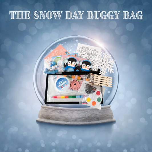 ❄️ Snow Day Buggy Bag™ | Screen-Free Winter Activity Kit for Kids