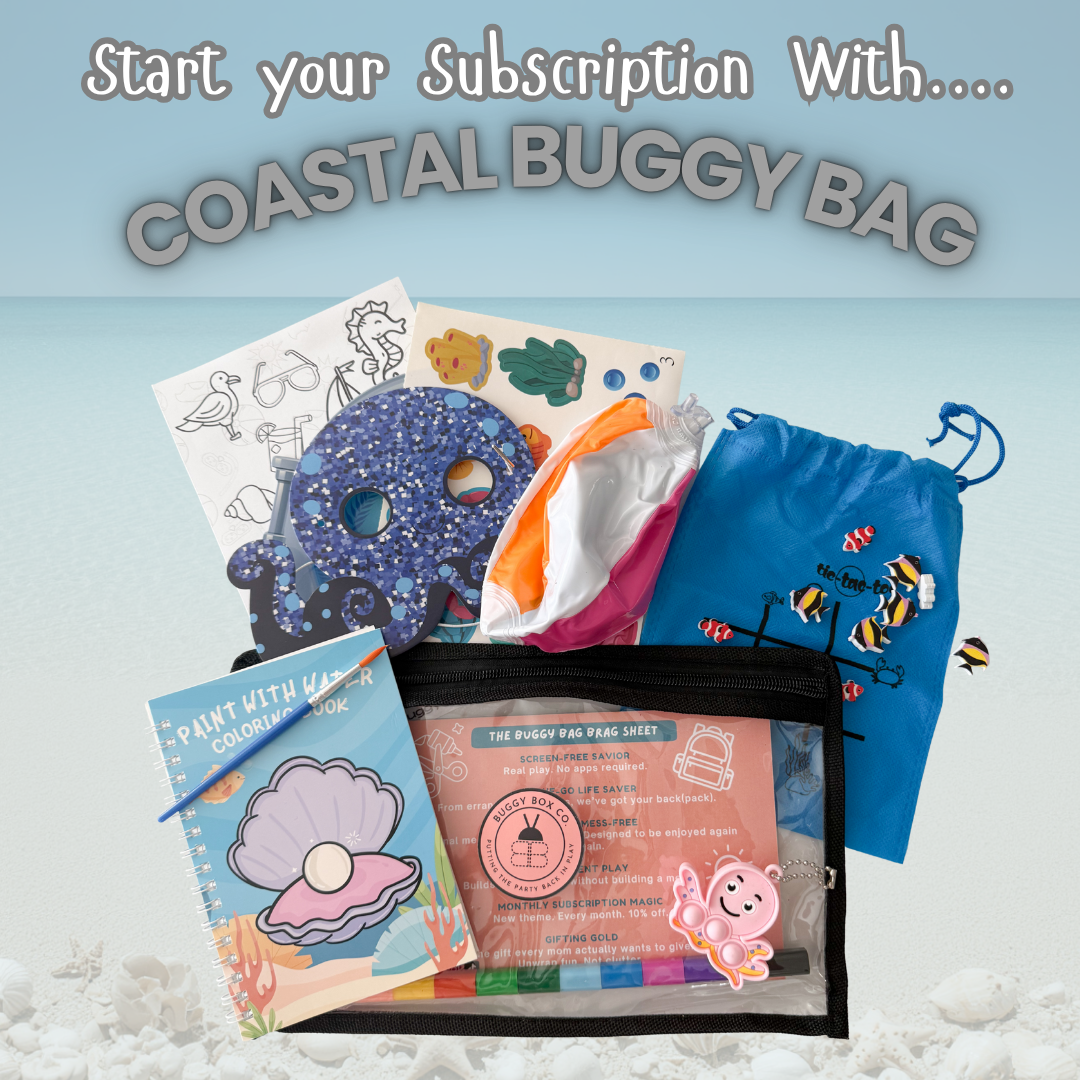 Buggy Box Co. Kids Activity SUBSCRIPTION - Monthly Screen-Free Craft Kits