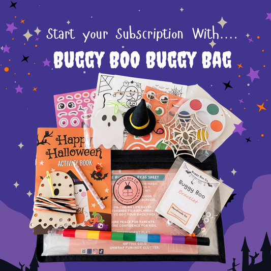 Buggy Box Co. Kids Activity SUBSCRIPTION - Monthly Screen-Free Craft Kits
