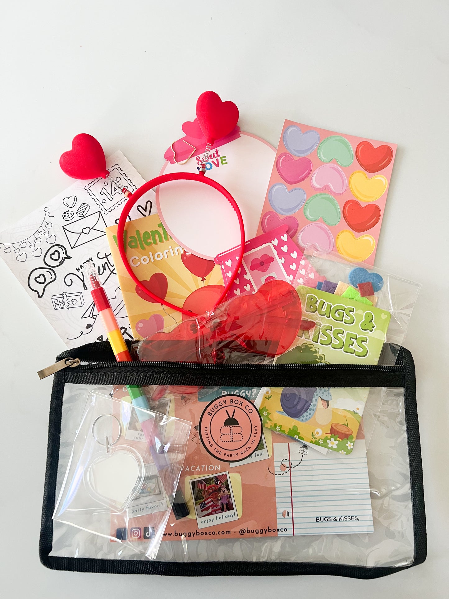 Love Bug Buggy Bag - Valentine’s Day Buggy Bag