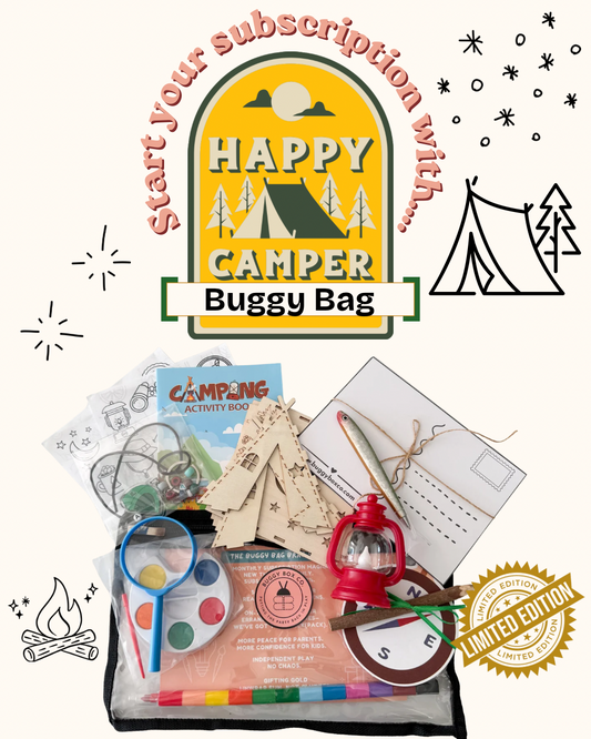 Buggy Box Co. Kids Activity SUBSCRIPTION - Monthly Screen-Free Craft Kits