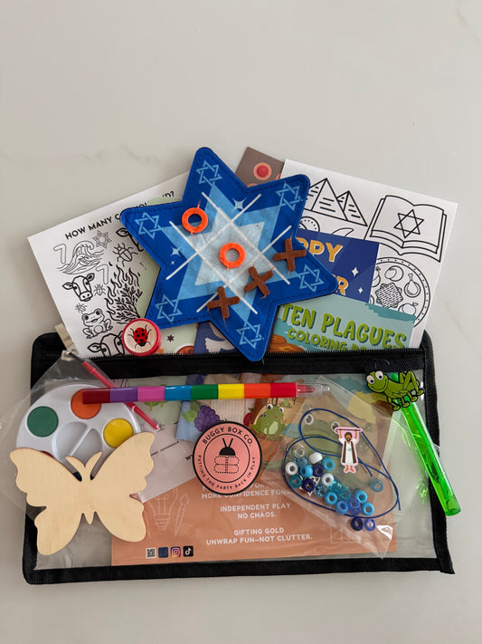 Passover Buggy Bag – Screen-Free Passover Activity Kit for Kids